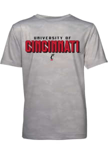Cincinnati Bearcats Youth Grey Hudson Short Sleeve T-Shirt