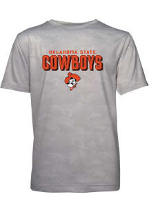 Oklahoma State Cowboys Toddler Grey Hudson Short Sleeve T-Shirt