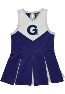 Georgetown Hoyas Toddler Girls Navy Blue 1 Piece Sets Cheer