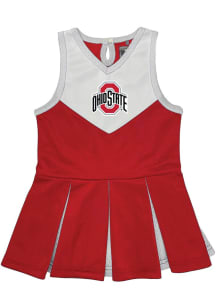 Toddler Girls Red Ohio State Buckeyes 1 Piece Cheer Sets