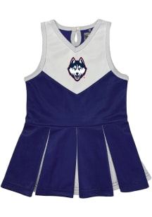 UConn Huskies Toddler Girls Navy Blue 1 Piece Sets Cheer