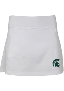 Toddler White Michigan State Spartans Sara Skort Shorts