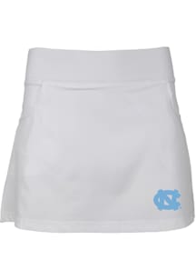 North Carolina Tar Heels Toddler White Sara Skort Bottoms Shorts