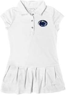 Toddler Girls White Penn State Nittany Lions Caroline Short Sleeve Dresses