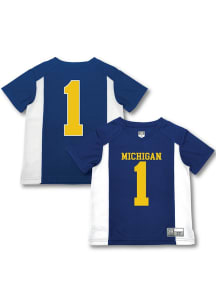 Michigan Wolverines Toddler Navy Blue Team Football Jersey