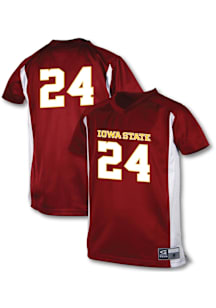 Iowa State Cyclones Youth Cardinal Team Football Jersey