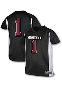 Montana Grizzlies Youth Black Team Football Jersey