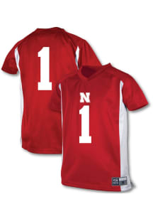 Nebraska Cornhuskers Youth Red Team Football Jersey