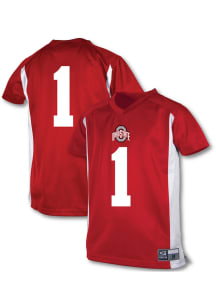 Ohio State Buckeyes Youth Red Team Football Jersey