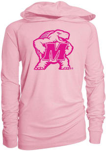 Girls Pink Maryland Terrapins Marley Long Sleeve T-shirt