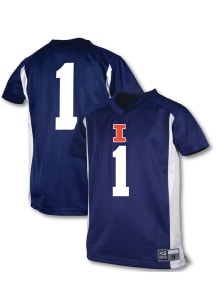 Youth Navy Blue Illinois Fighting Illini Football Football Jersey Jersey