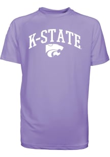 Youth Lavender K-State Wildcats Kevin Short Sleeve T-Shirt