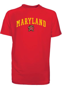 Youth Red Maryland Terrapins Kevin Short Sleeve T-Shirt