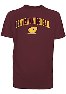 Central Michigan Chippewas Youth Maroon Kevin Short Sleeve T-Shirt