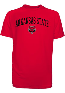 Arkansas State Red Wolves Youth Red Kevin Short Sleeve T-Shirt
