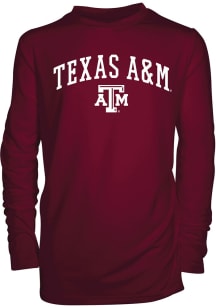 Texas A&amp;M Aggies Youth Maroon Jessie Long Sleeve T-Shirt