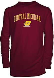 Central Michigan Chippewas Youth Maroon Jessie Long Sleeve T-Shirt