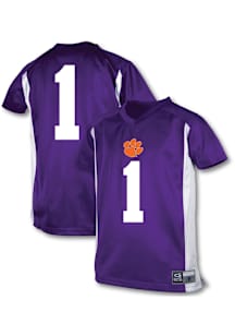 Clemson Tigers Toddler Purple Sideline Football Jersey