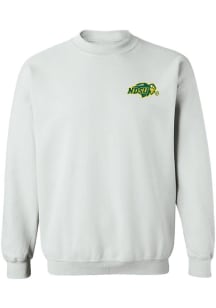 Vive La Fete North Dakota State Bison Womens White Impressions Crew Sweatshirt