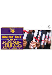 Northern Iowa Panthers Class of 2025 unique photo frame Picture Frame - Purple