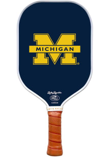 Blue Michigan Wolverines Michigan M Pickleball Paddles