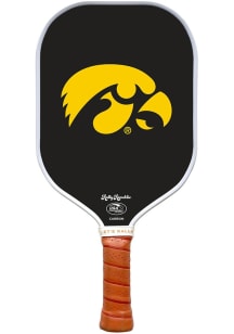 Black Iowa Hawkeyes Primary Pickleball Paddles