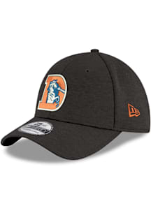 New Era Denver Broncos Mens Black Shadow Tech GCP 39THIRTY Flex Hat