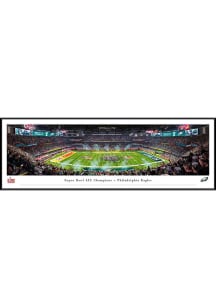 Blakeway Panoramas Philadelphia Eagles 2024 Super Bowl Champions Standard Framed Posters