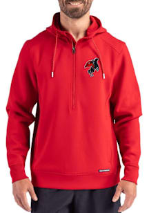 Cutter and Buck Texas Tech Red Raiders Mens Red Vault Roam Hood