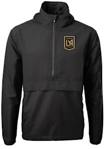 Cutter and Buck Los Angeles FC Mens Black Charter Eco Pullover Jackets