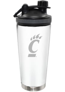 White Cincinnati Bearcats 24oz Stainless Steel Bottle