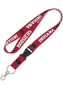 Indiana Hoosiers Bison Lanyard - Red