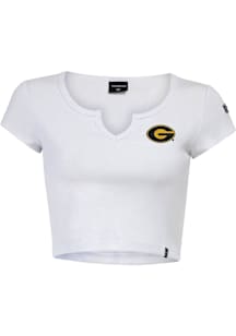 Hype and Vice Grambling State Tigers Womens White Cali Short Sleeve T-Shirt