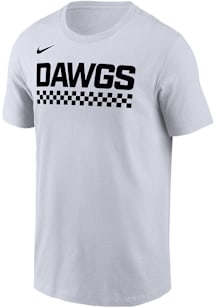 Nike Butler Bulldogs White Basketball Core Short Sleeve T Shirt