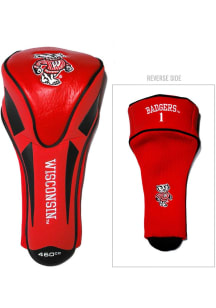 Red Wisconsin Badgers Apex Driver Golf Headcover