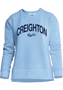 Creighton Bluejays Womens Light Blue Unity Crew Sweatshirt