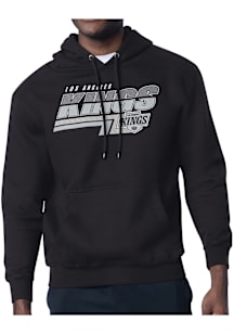 Starter Los Angeles Kings Mens Black Push Long Sleeve Hoodie