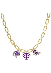 TCU Horned Frogs Vault Charm Necklace Necklace