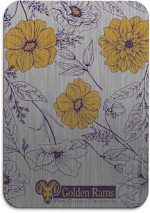 West Chester Golden Rams Floral Mousepad
