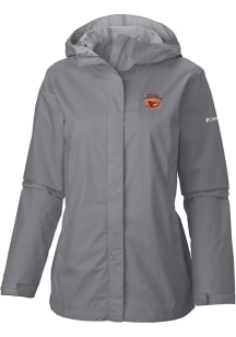 Columbia Iowa State Cyclones Womens Grey Heat Seal Arcadia II Light Weight Jacket