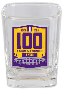LSU Tigers Square 100 Year Shot Glass