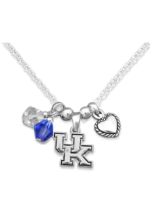 Kentucky Wildcats 3 Charm Necklace