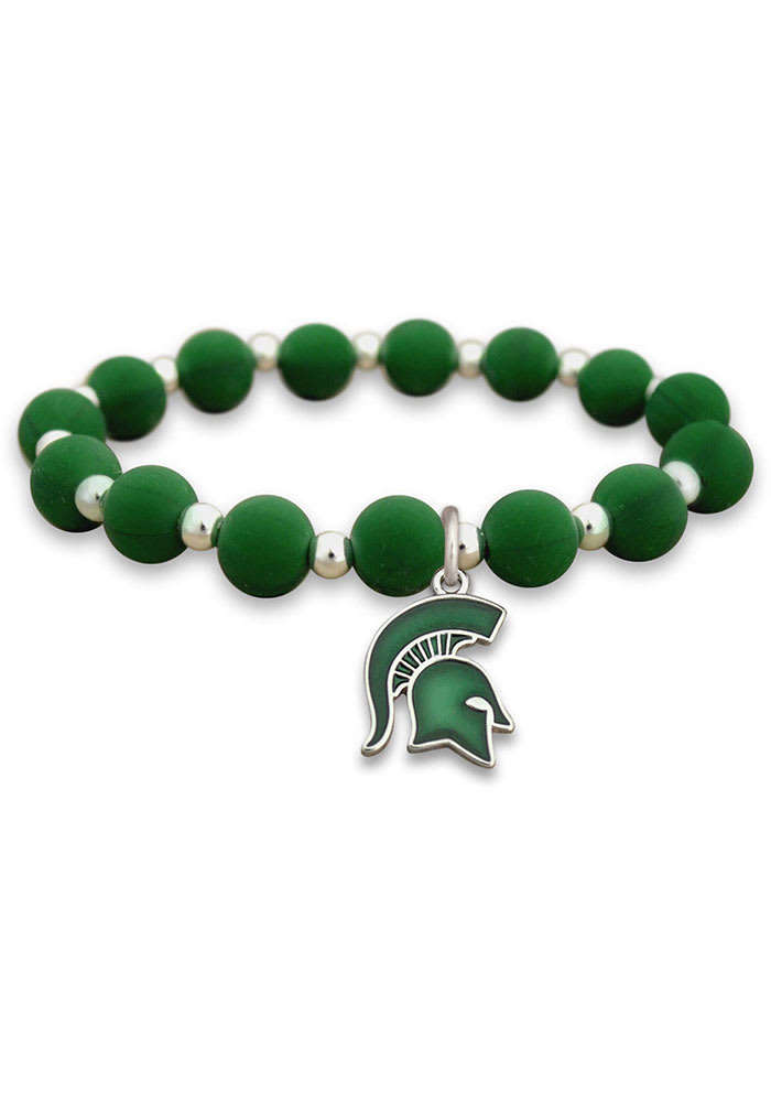Michigan State Spartans Zoey Stretch Womens Bracelet