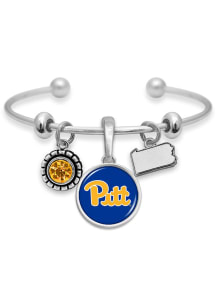 Pitt Panthers Home Sweet School Womens Bracelet
