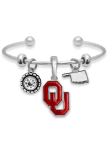 Oklahoma Sooners Home Sweet School Womens Bracelet