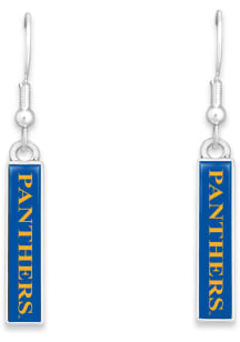 Pitt Panthers Triple Charm Womens Earrings