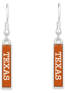 Texas Longhorns Nameplate Womens Earrings