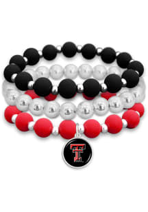 Texas Tech Red Raiders Amanda Stacked Womens Bracelet