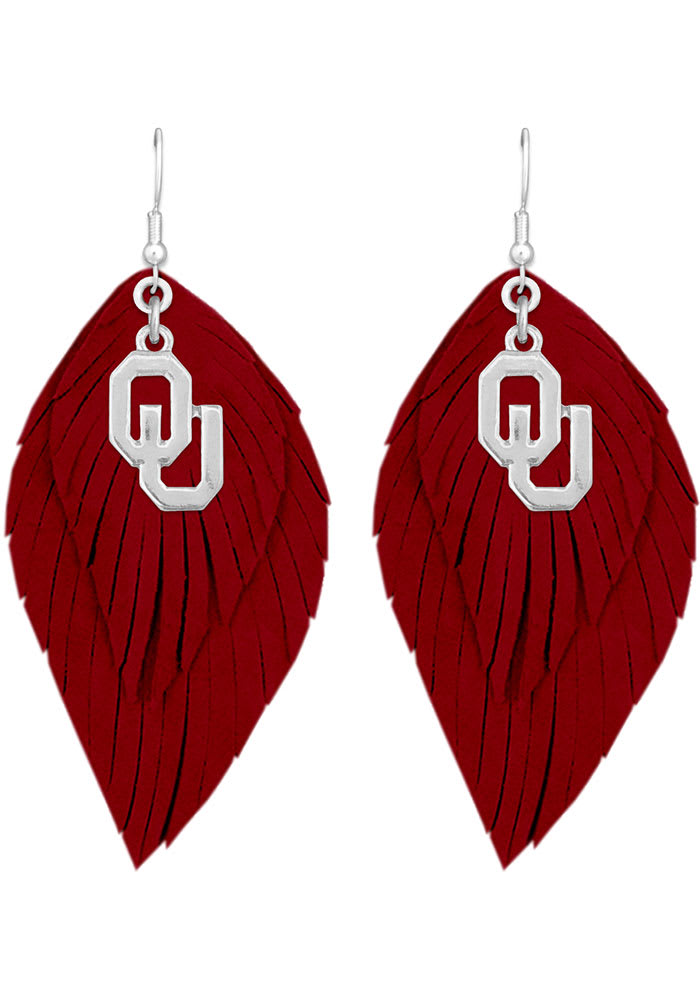 Oklahoma Sooners Boho Womens Earrings
