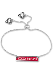 Ohio State Buckeyes Nameplate Womens Bracelet